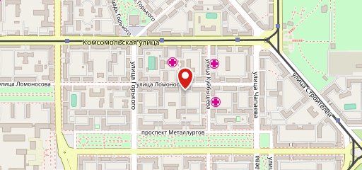 Столовая на карте