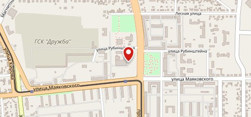 Столовая на карте