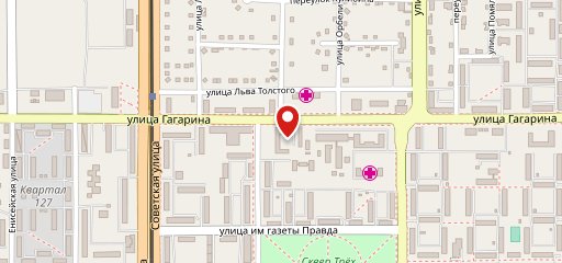 Столовая на карте