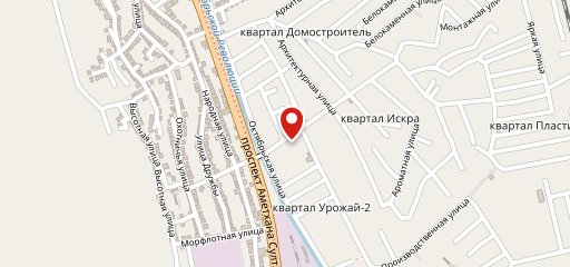 Столовая на карте