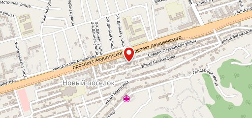 Столовая на карте