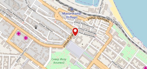 Столовая на карте