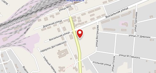 Столовая на карте