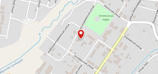 Столовая на карте
