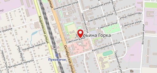 Столовая на карте