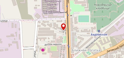 Кафе на 2 этаже БЦ Маяк на карте