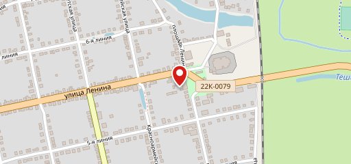 Маяк на карте