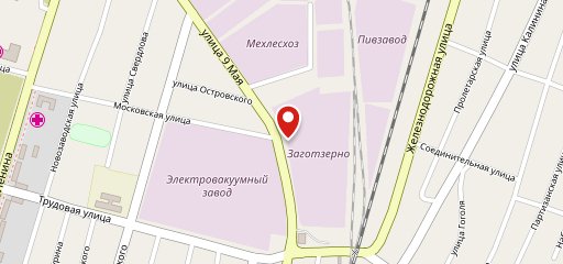 Столовая на карте