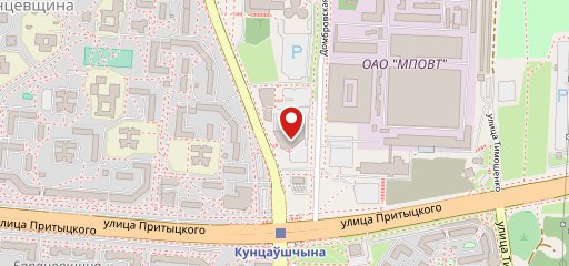 Столовая Мазда-центра на карте