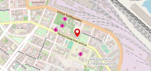 Столовая Медицинского колледжа на карте