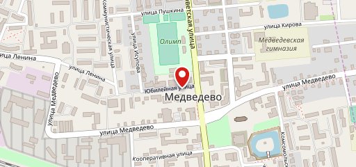 Столовая на карте