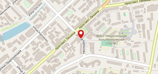 Столовая мэрии на карте
