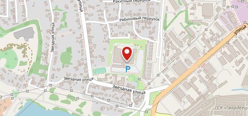 Столовая METRO на карте