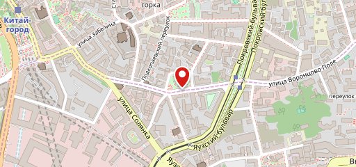 Столовая Метростроя на карте