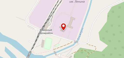 Столовая на карте