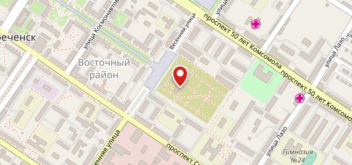 Столовая на карте