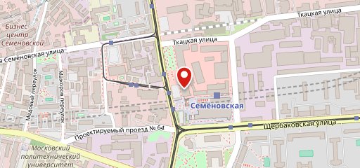Столовая МФПУ на карте
