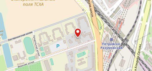 Столовая МГАУ на карте