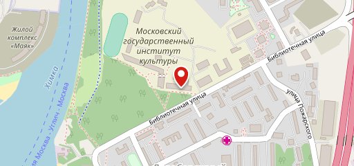 Столовая МГИК на карте