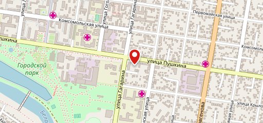 МГТУ, столовая на карте