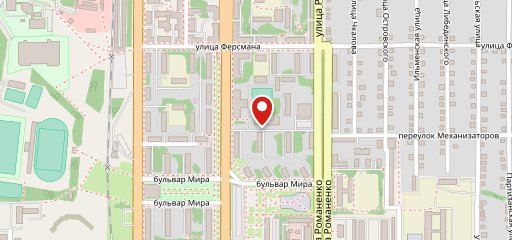 Столовая на карте