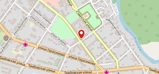 СТОЛОВАЯ на карте