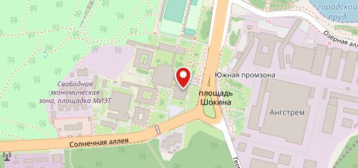 Столовая МИЭТ на карте
