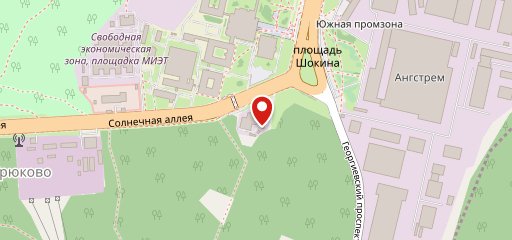Столовая МИЭТа на карте