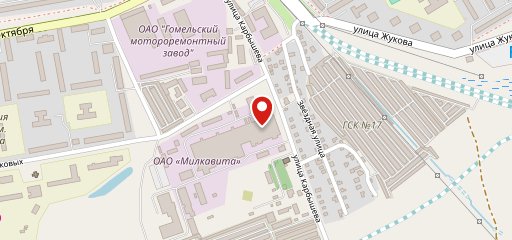 Столовая Милкавита на карте