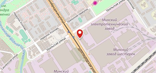 Столовая на карте