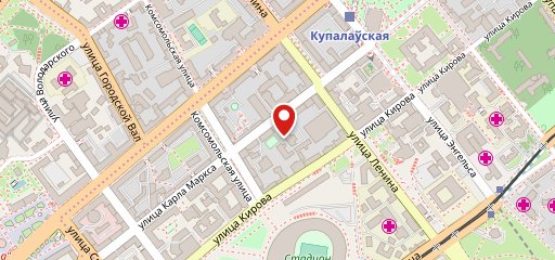 Столовая на карте