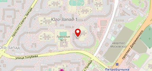 Столовая на карте