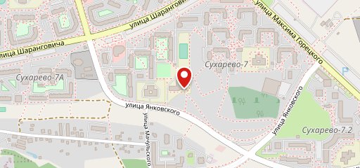 Фастфуд на карте