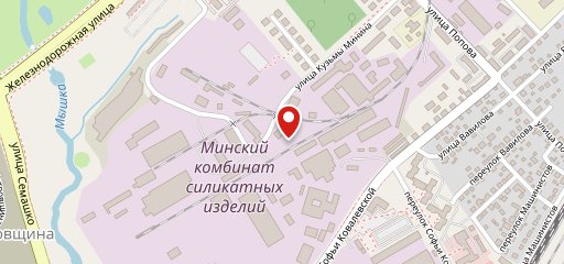 Столовая на карте