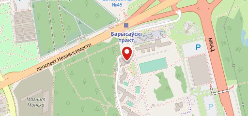 Столовая № 4 Центра питания БНТУ на карте