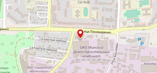 Столовая на карте