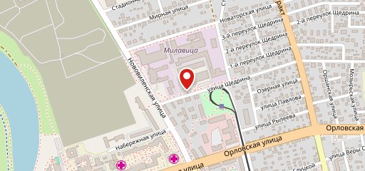 Столовая на карте
