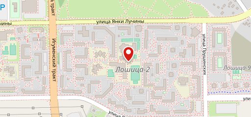 Столовая на карте