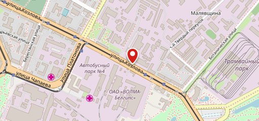 Золотая капля на карте
