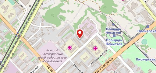 Столовая МХ на карте
