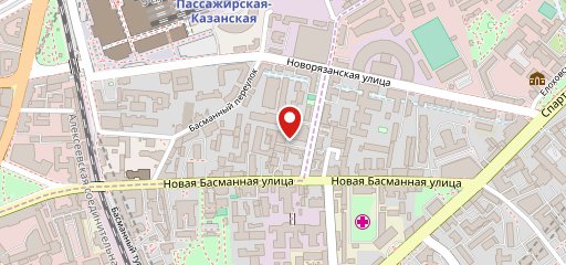 Столовая на карте