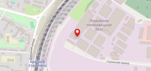 Столовая на карте