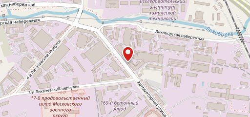 Столовая на карте