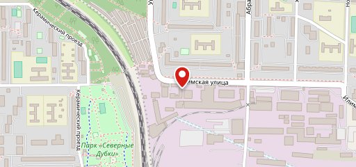 Столовая на карте