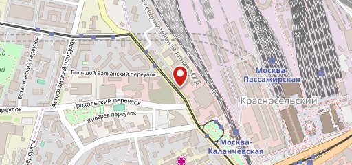 Столовая на карте