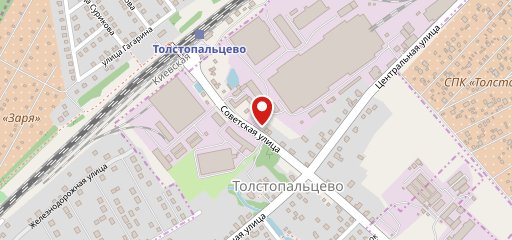 Столовая на карте
