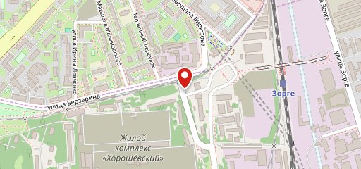 Столовая на карте