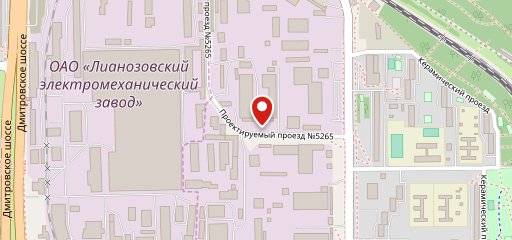 Столовая на карте