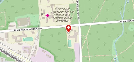 Столовая на карте