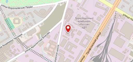 Столовая на карте